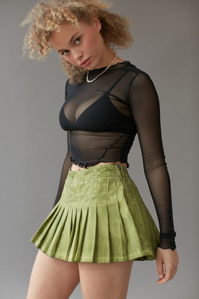 Jupe-short en denim UO #3
