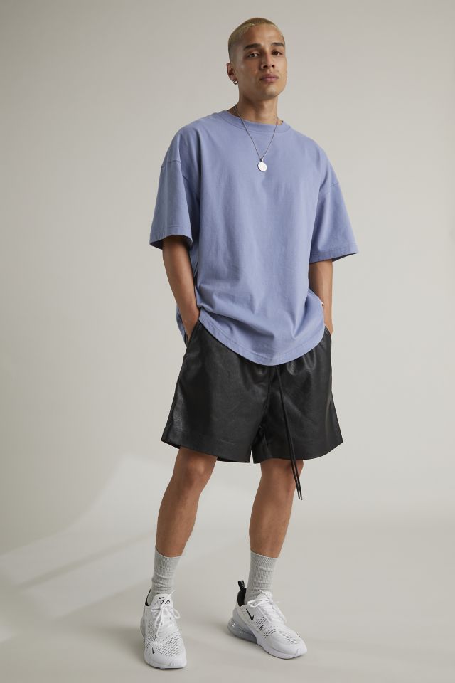 Standard Cloth Faux Leather Basketball Short | Urban Outfitters