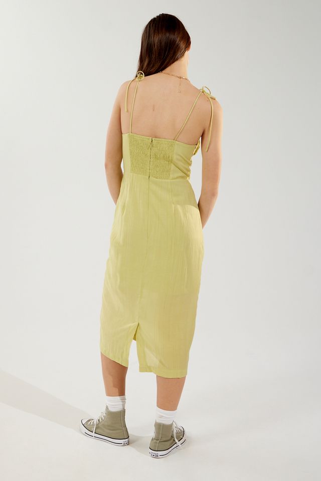UO Madilyn Bustier Midi Dress | Urban Outfitters Canada