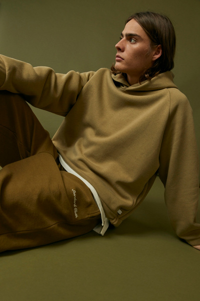 Urban Sah Quilted Pullover, Khaki