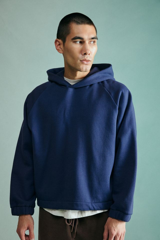 Black Urban Hoodie Sweatshirt Loose Fit With No Drawstring Hoodie Blank  Pullover. Front Pouch Pocket Sweatshirt. on Sale Unisex Men Women -   Canada