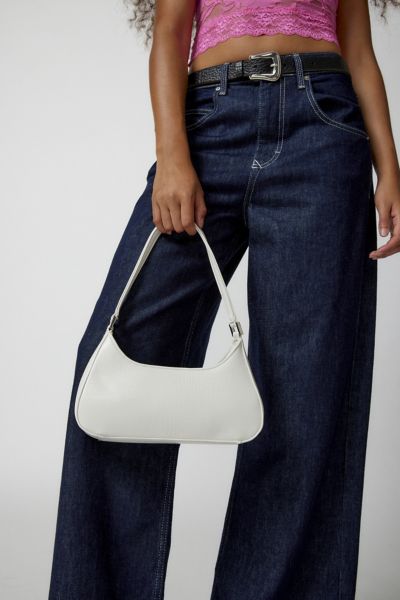 Urban Outfitters Blair Baguette Bag In White