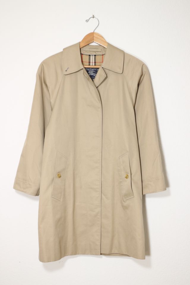 Vintage burberry trench outlet coat made in england