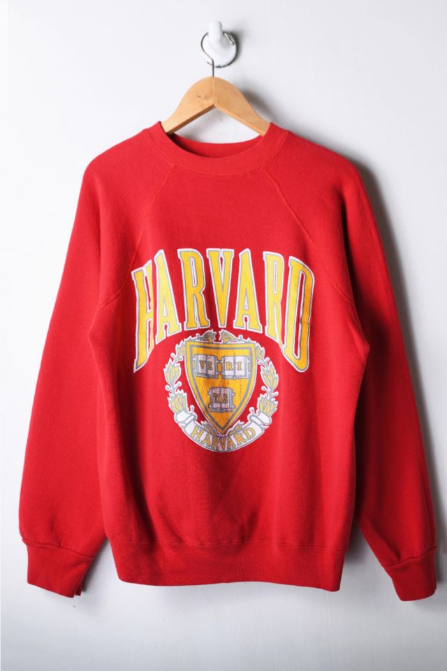 Vintage 90s Harvard Red Sweatshirt