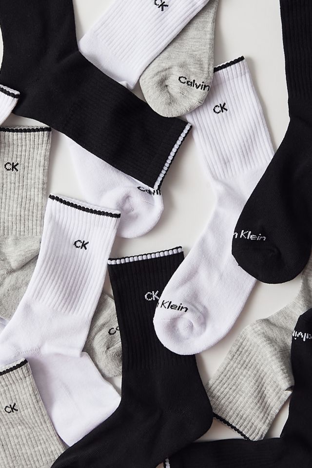 Calvin Klein Cushion Crew Sock 6Pack Urban Outfitters