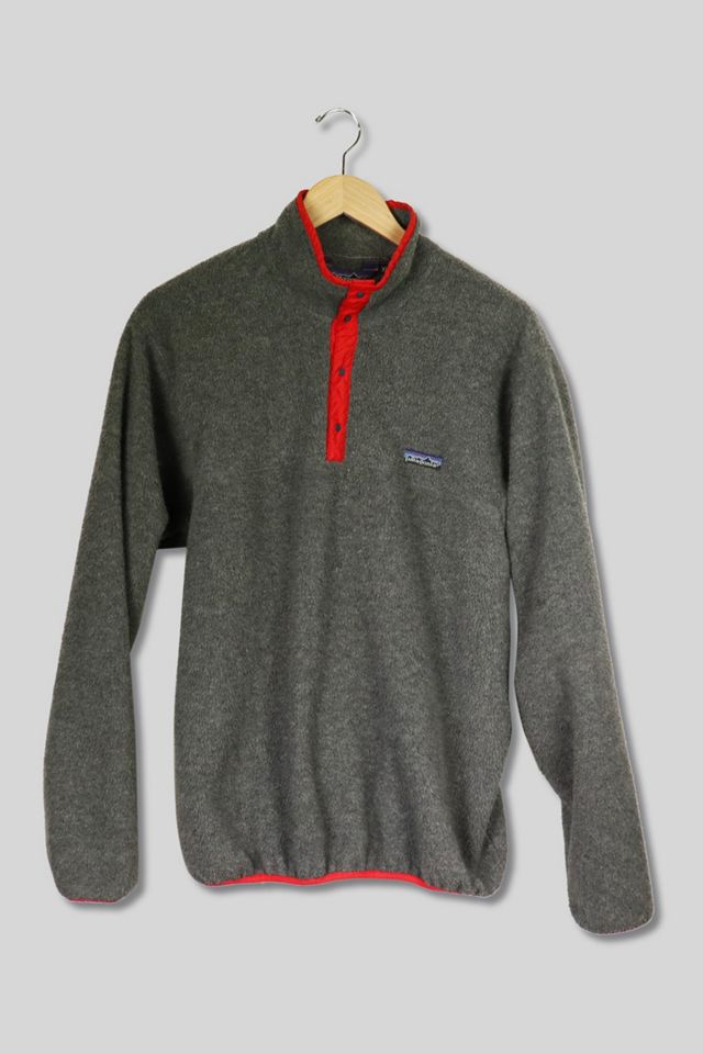 Vintage Patagonia Snap T Button Fleece Sweatshirt Size XL