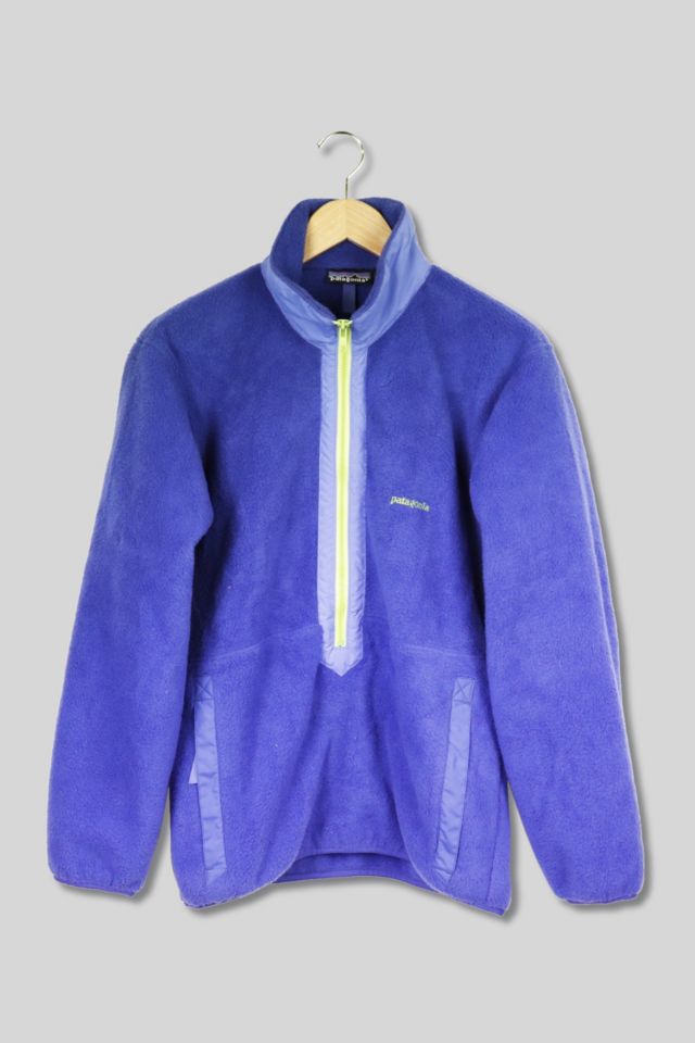 Vintage Patagonia Three Quarter Zip Fleece Jacket 002 | Urban Outfitters