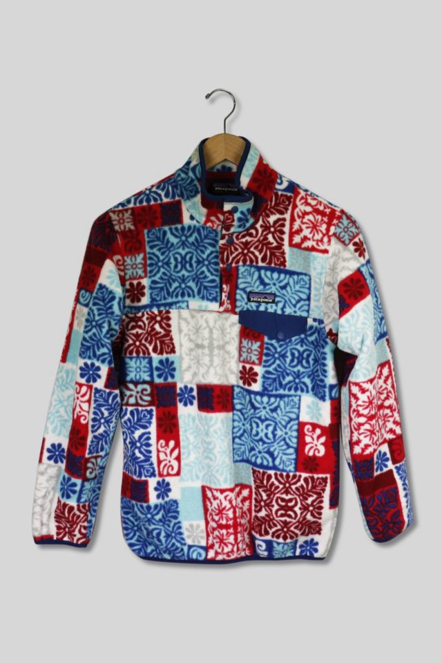 Printed store patagonia fleece