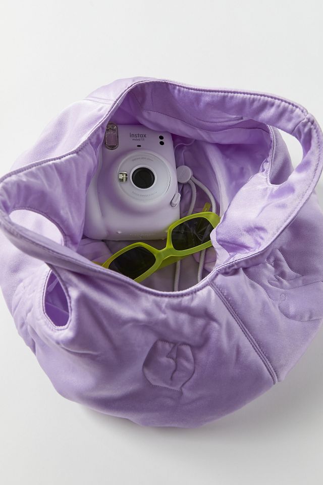 Blame Lilac Butter Satin Mini Handbag #2