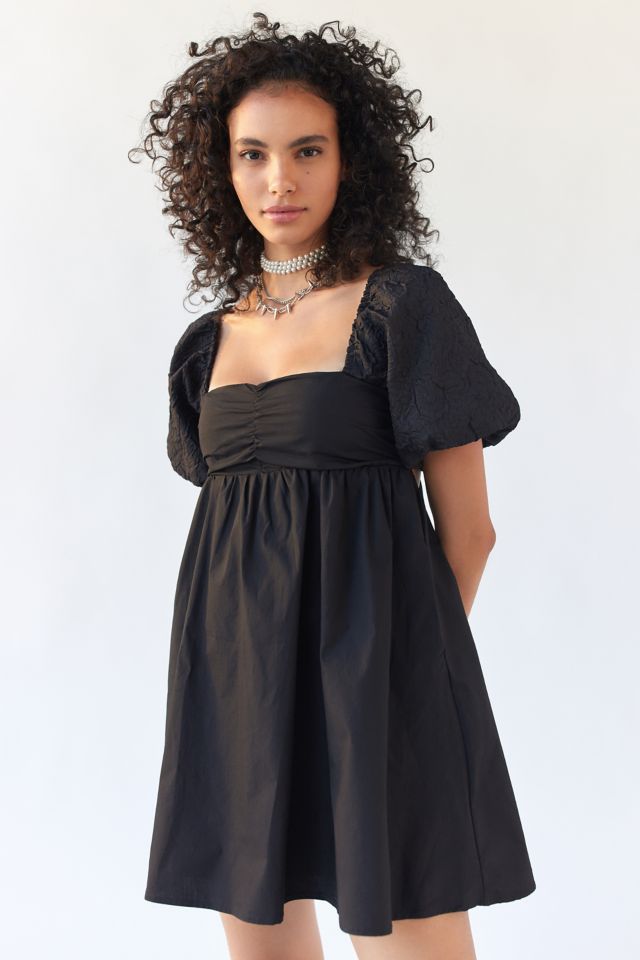 4SI3NNA Oksana Strappy-Back Mini Dress #4