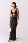 Bec + Bridge Camille Satin Maxi Dress | Urban Outfitters