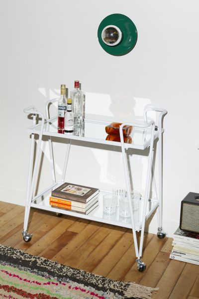 Urban Outfitters Victoria Bar Cart In White