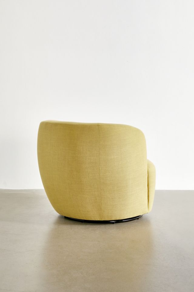 Dover Crosshatch Swivel Chair #3