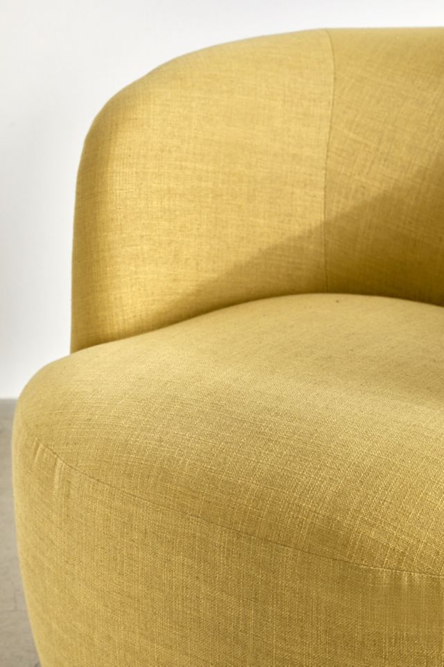 Dover Crosshatch Swivel Chair #5