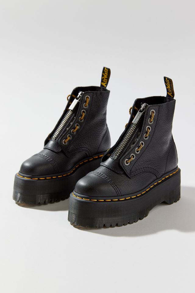 Dr. Martens Sinclair Max Pisa Leather Platform Boot | Urban Outfitters