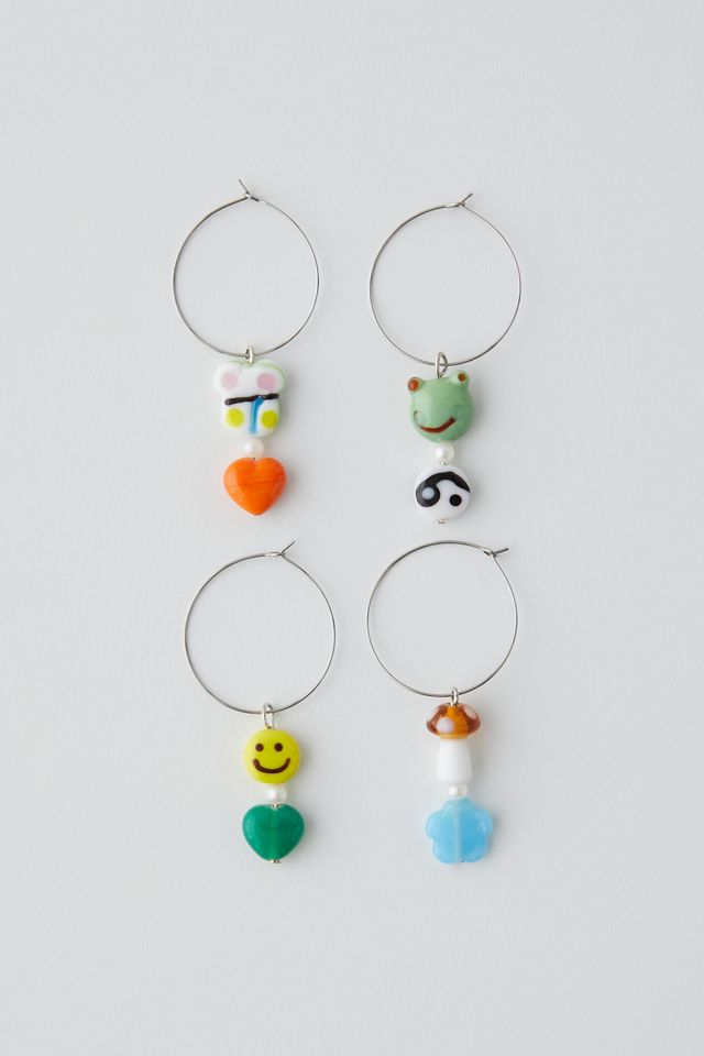 Beaded Mug Charm - Set Of 4 | Urban Outfitters