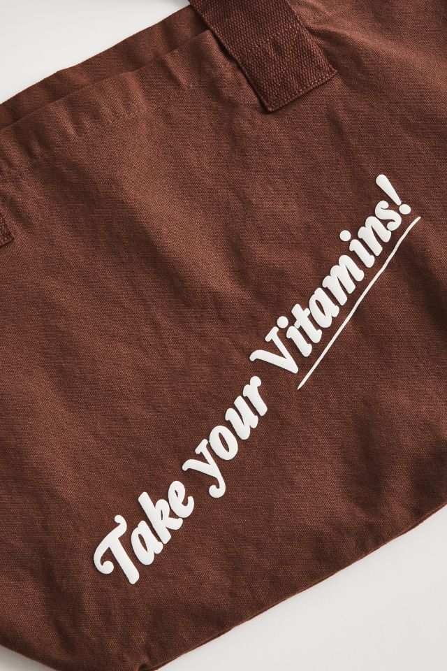 Take Your Vitamins Tote Bag #1