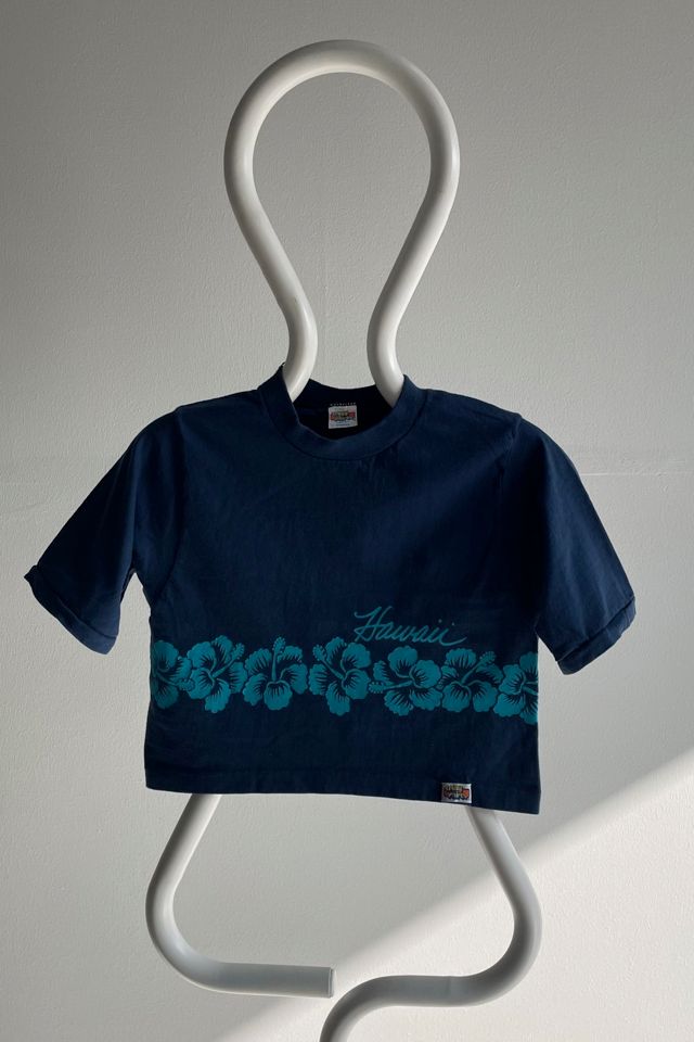 Vintage 1979 Crazy Shirts Hawaii Crop Tee | Urban Outfitters
