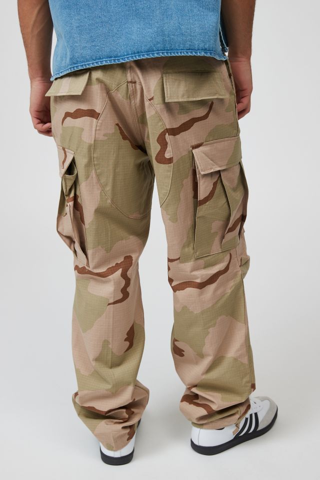 American Vintage Camouflage Cargo Pants for Men