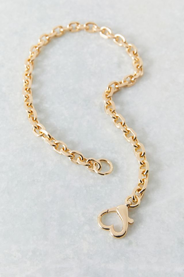 Statement Heart Chain Necklace Urban Outfitters