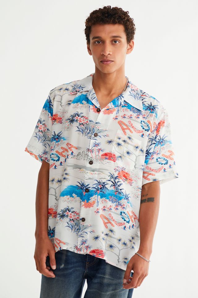 AVANTI Silk Aloha Shirt | Urban Outfitters