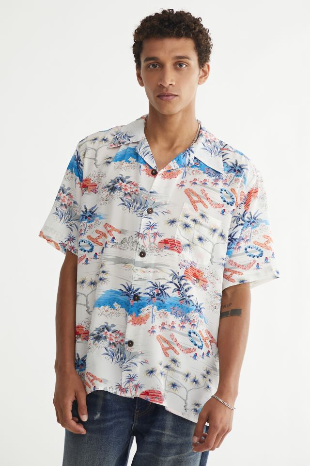 AVANTI Silk Aloha Shirt | Urban Outfitters