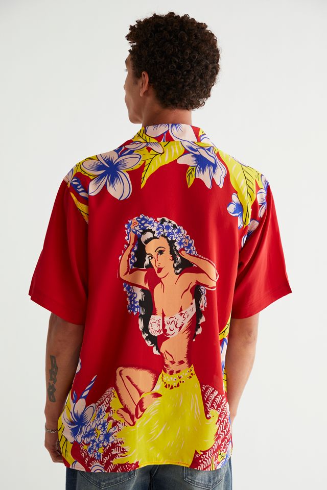AVANTI Floral Pattern Button-Down Shirt | Urban Outfitters Canada