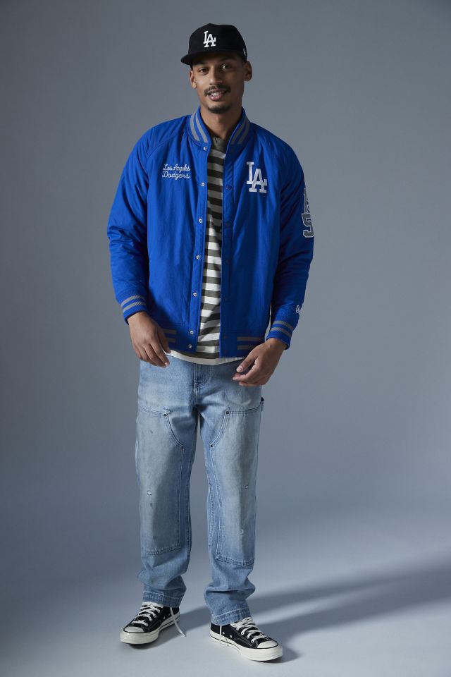 New Era Los Angeles Dodgers Snap Varsity Jacket #2