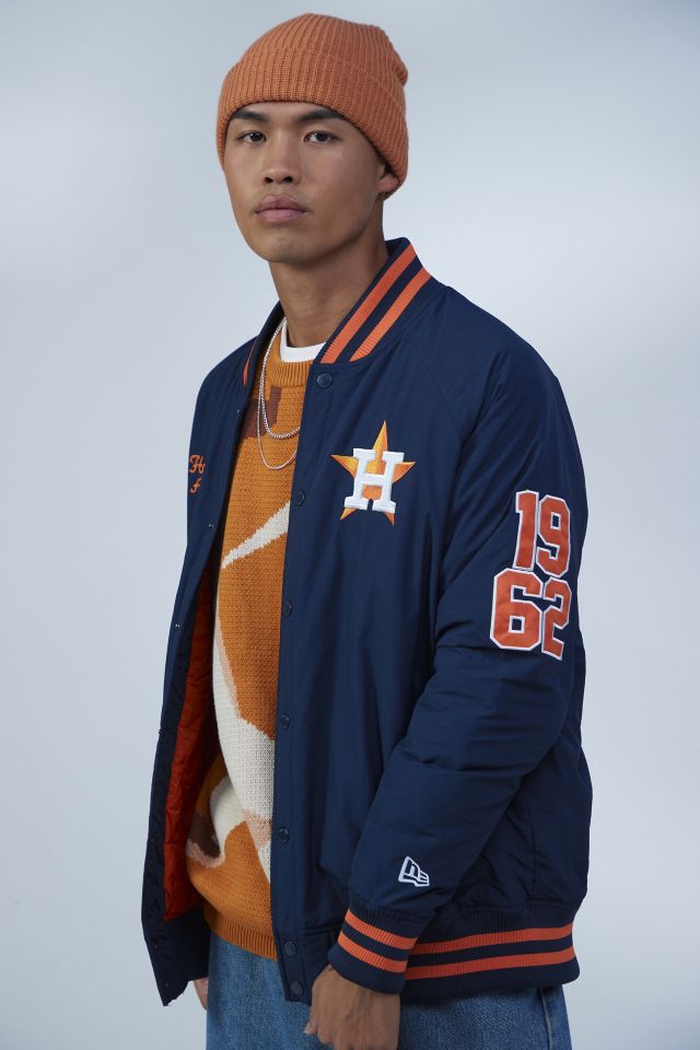 New Era Houston Astros Varsity Jacket | Urban Outfitters