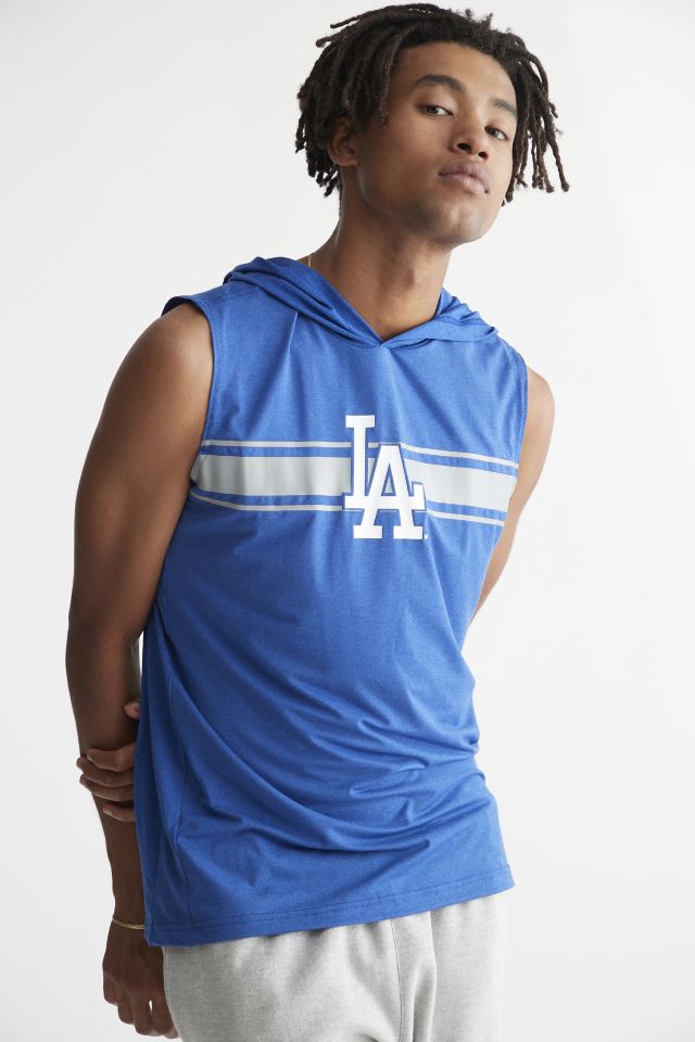 New Era Los Angeles Dodgers Sleeveless Hooded Tee Urban Outfitters