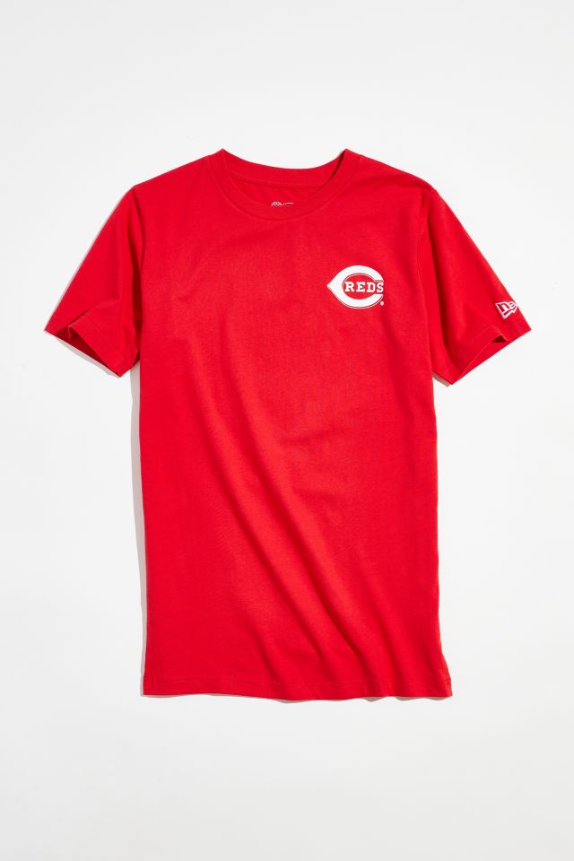 MLB Cincinnati Reds GD Steal Your Base Red Athletic T-Shirt Tee Liquid Blue