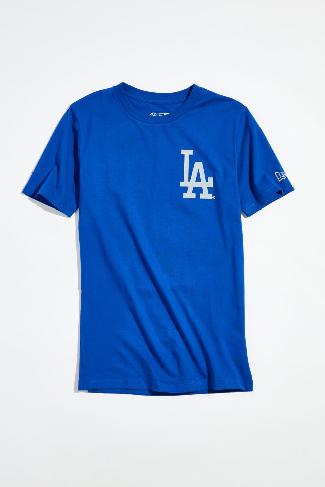 LA Dodgers MLB Fish Graphic Oversized Stone T-Shirt