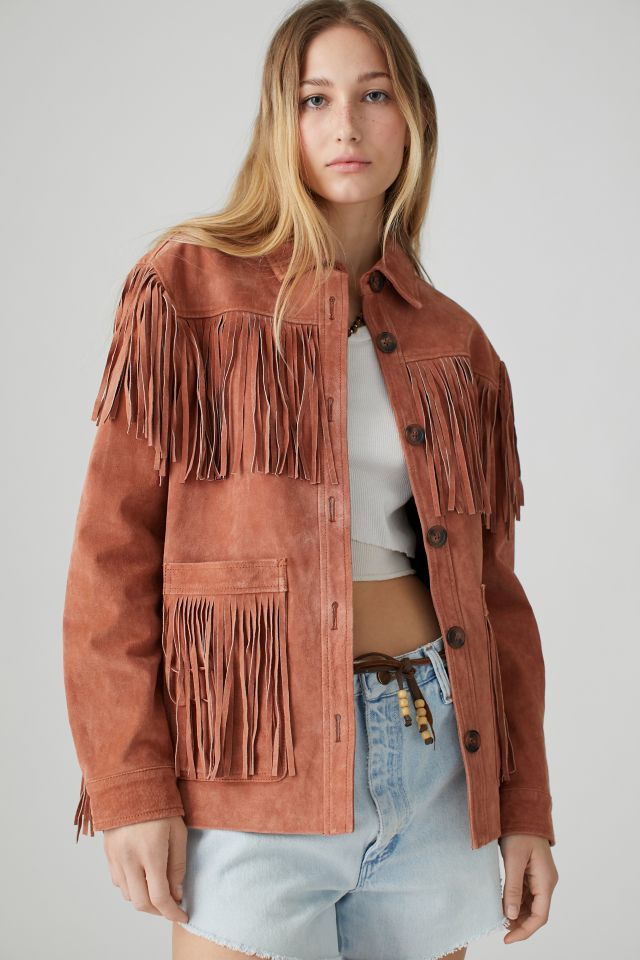 BLANKNYC Suede Fringe Jacket #4