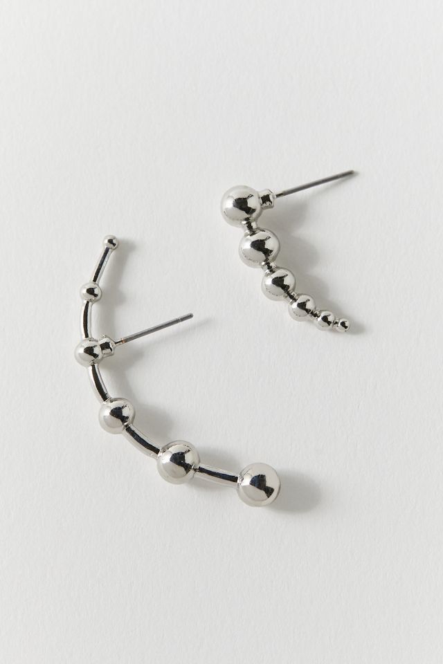 Ball Chain Climber Earring | Urban Outfitters