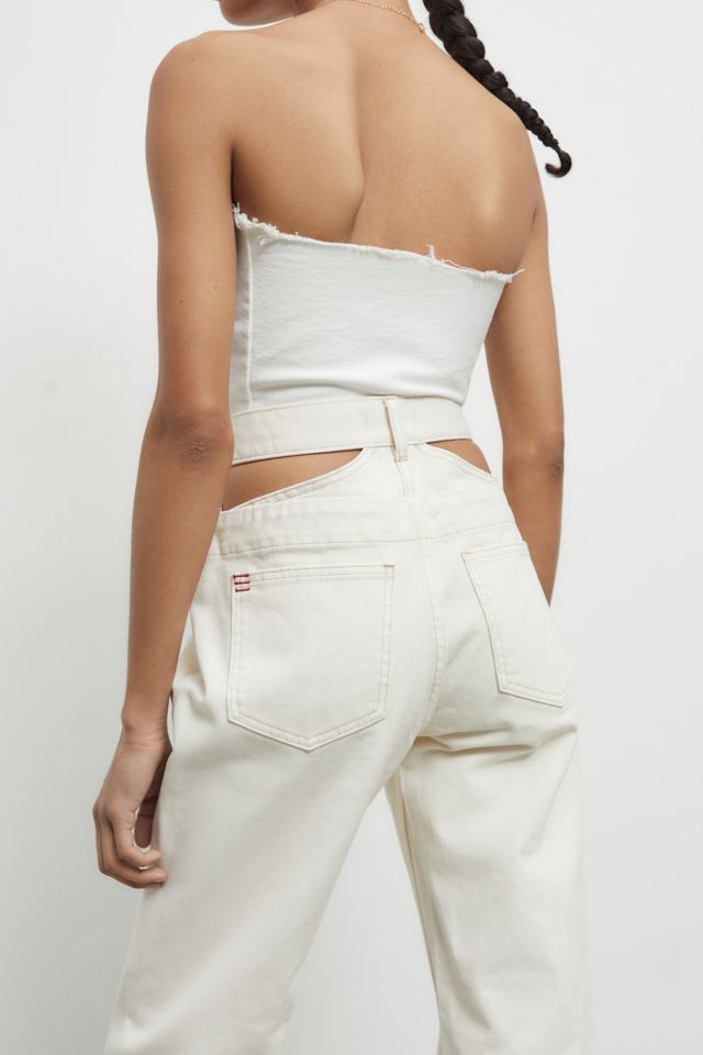 BDG Issa High-Waisted Cowboy Jean - Pink, Urban Outfitters Hong Kong  Official Site