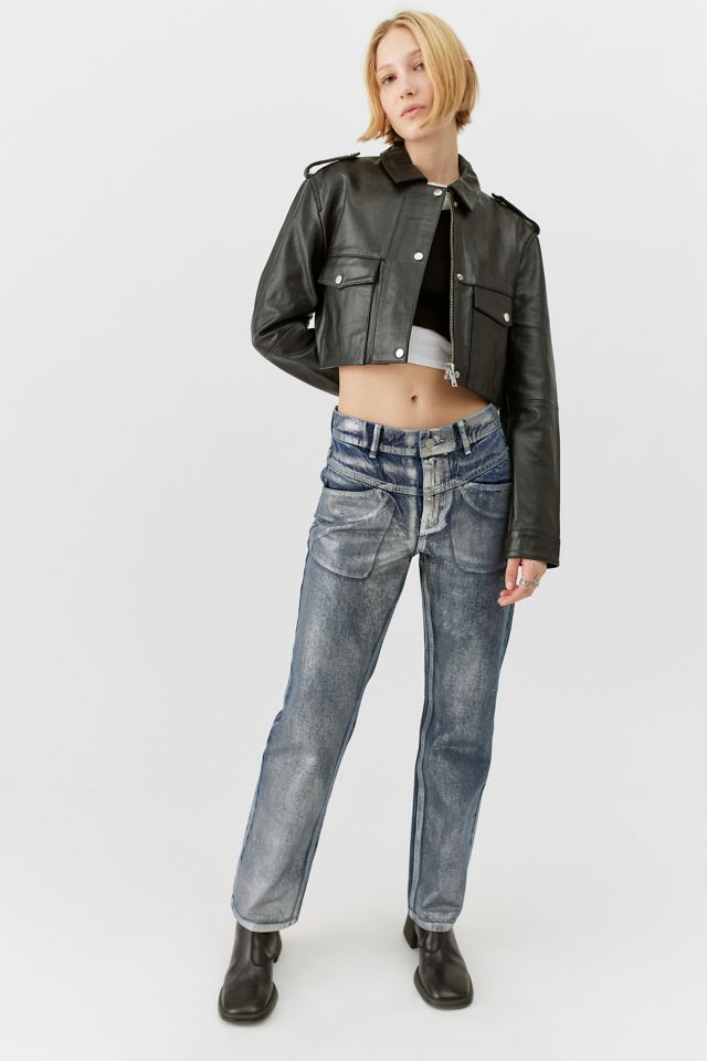 BDG Issa High-Waisted Cowboy Jean - Pink, Urban Outfitters Hong Kong  Official Site