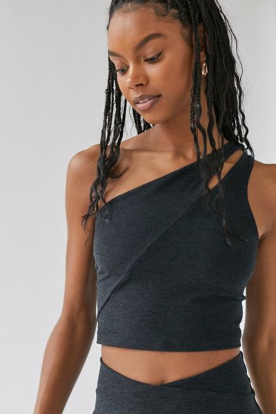 BEYOND YOGA LOST YOUR MIND ONE-SHOULDER TANK TOP