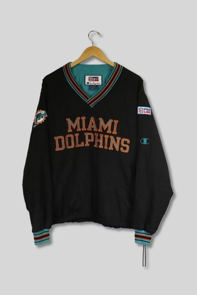 *WOW* Vintage TOUCHDOWN CLUB Miami DOLPHINS Jacket YOUTH M 10-12 football  coat