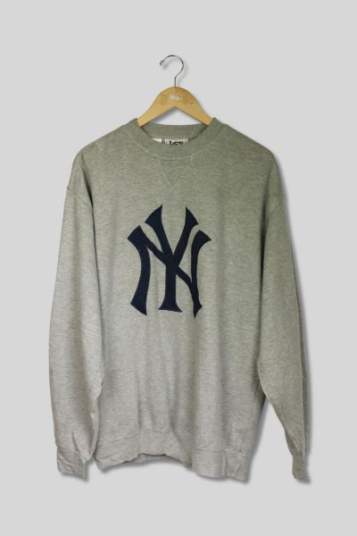 New York Yankees 1901 Vintage MLB Crewneck Sweatshirt Black / M