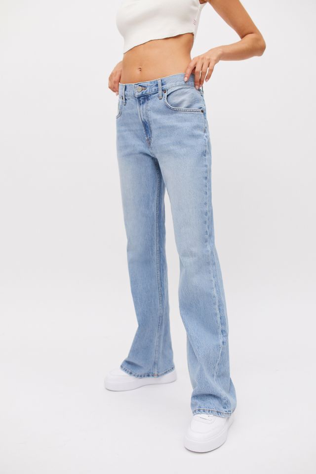 Mid Rise Bootcut Jeans, Denim