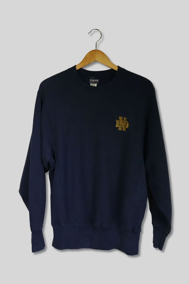Vintage Notre Dame University Crewneck Sweatshirt Urban Outfitters