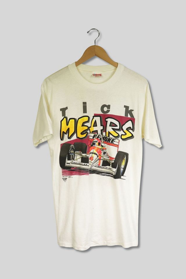 Rick Mears Tshirt Rick Mears Vintage Car T-Shirt Rick Mears T shirt Nascar T Shirt For Women And Men Size Rick Mears Shirt