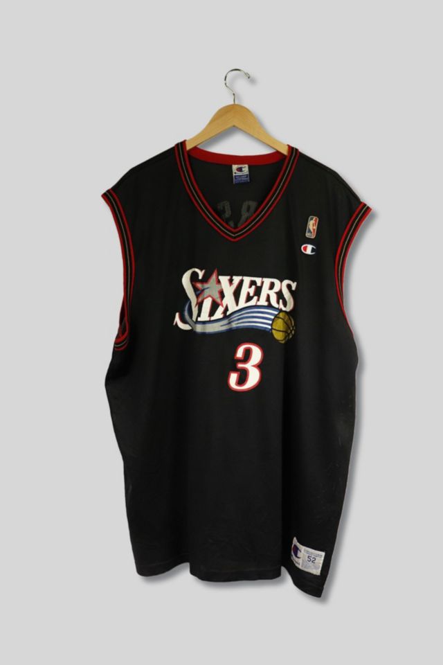 Vintage NBA Philadelphia 76ers Champion Allen Iverson Jersey