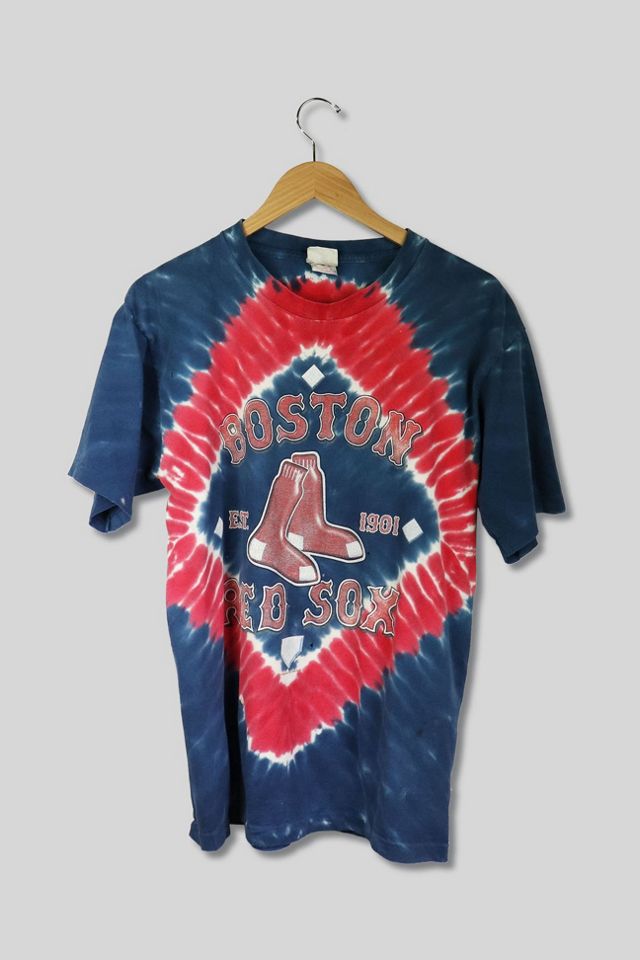 Vintage 2005 MLB Tie Dye Boston Red Sox T shirt | Urban Outfitters