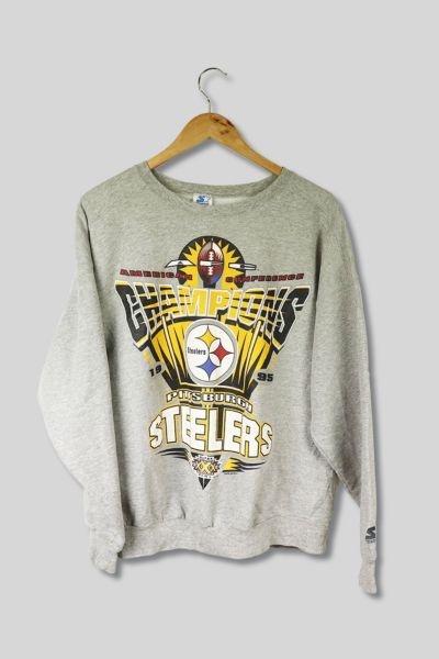 Vintage 1995 NFL Starter Pittsburgh Steelers AFC Champions Crew