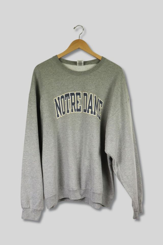 Vintage Notre Dame University Crew Neck Sweatshirt 001 | Urban Outfitters