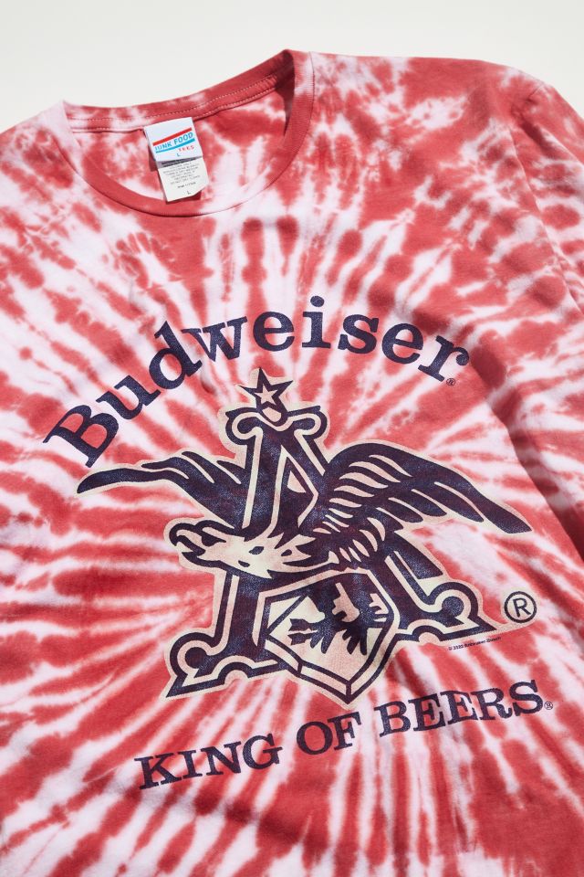 Junk Food Budweiser Eagle Tie-Dye Tee #1