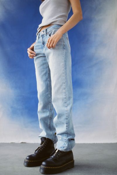 Bdg Low Rise Cowgirl Jean In Light Blue