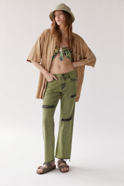 Bdg Low-rise Cowgirl Jean In Green