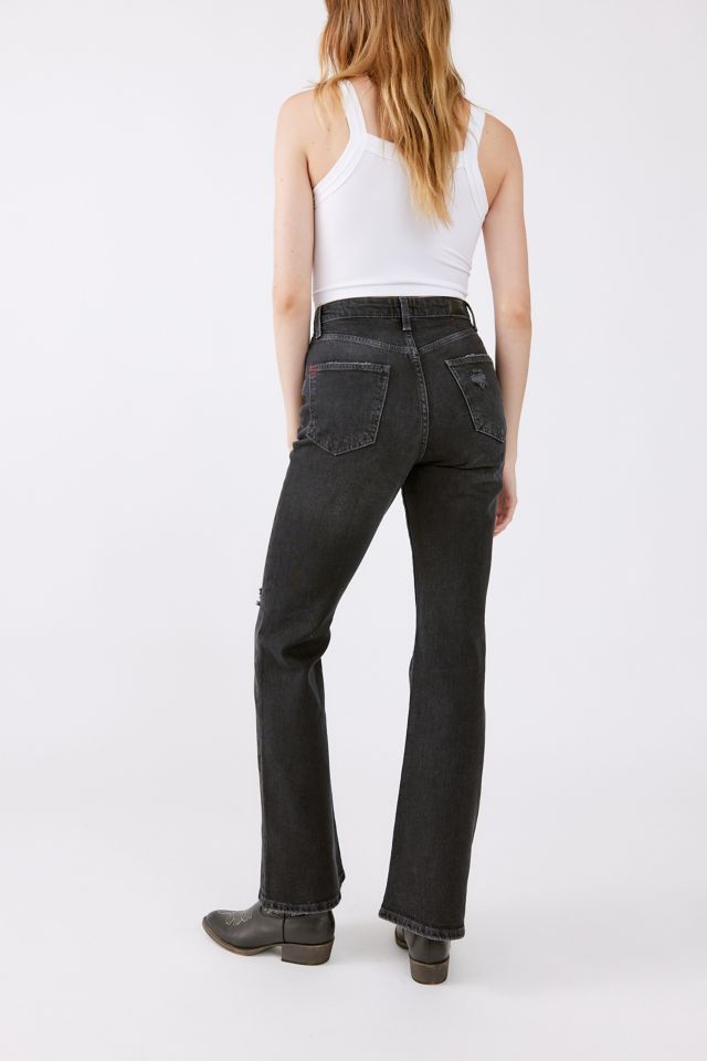 Jean Évasé Taille Haute Confort Extensible BDG #4